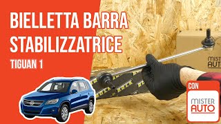 Youtube thumbnail of video "Sostituzione bielletta barra stabilizzatrice Tiguan 1 🚗"