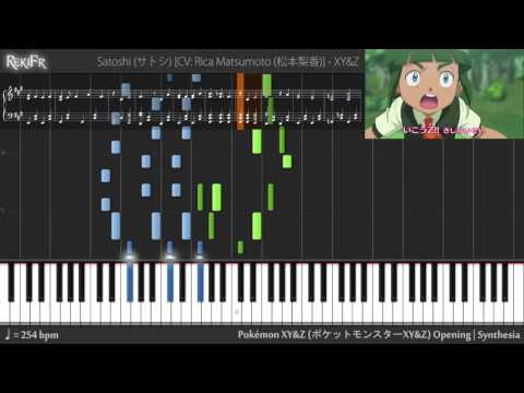 【TV】Pokémon XY&Z Opening - XY&Z (Piano)