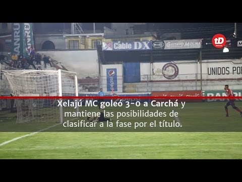 Xelajú MC goleó al descendido Deportivo Carchá