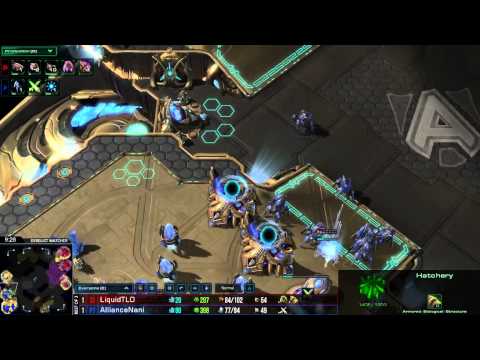 [Dreamhack Winter] - Alliance Naniwa Vs LiquidTLO PvZ - Group A   Starcraft II HOTS
