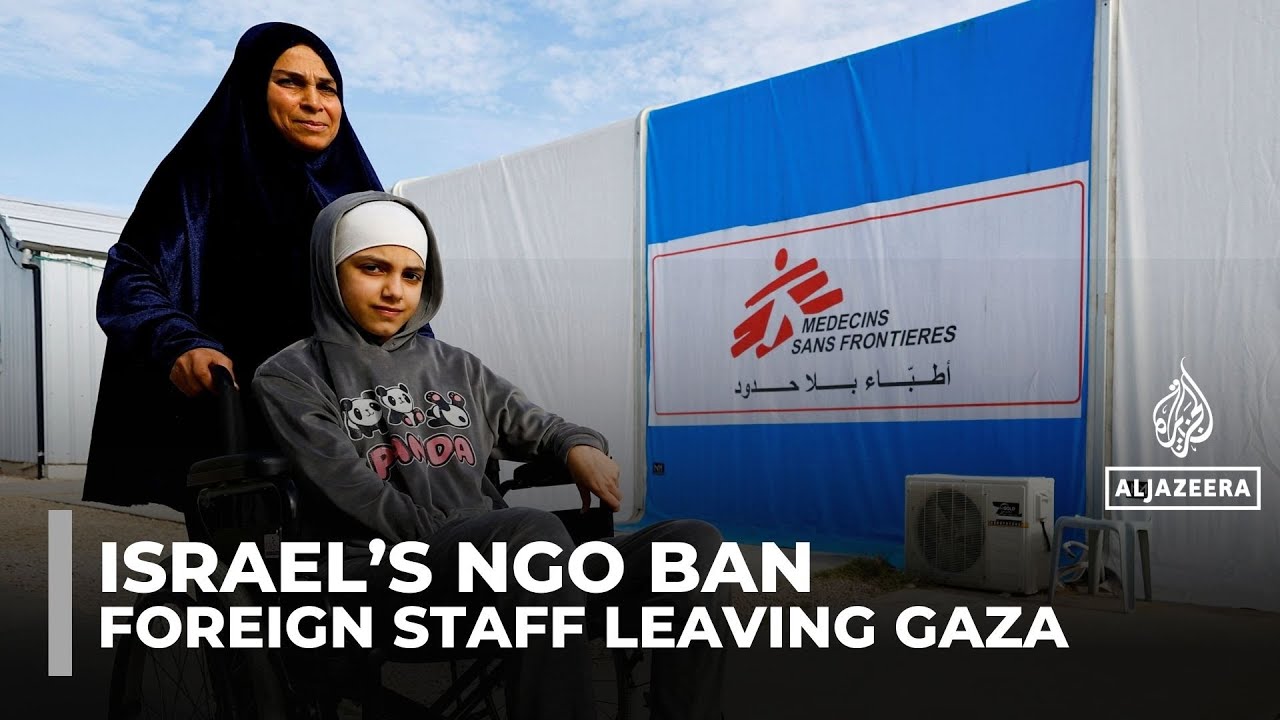 Israel’s NGO ban forces out 37 Gaza aid groups, risking humanitarian collapse