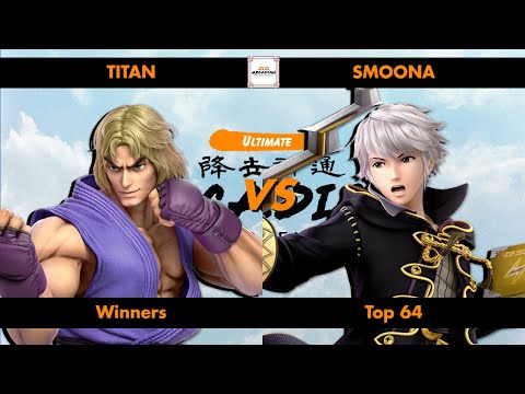 NorCal Ultimate Arcadian 2023 - Top 64 - Titan (Ken) vs Smoona (Robin)