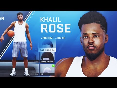 The Creation Of Khalil Rose - NBA LIVE 18 THE ONE #1