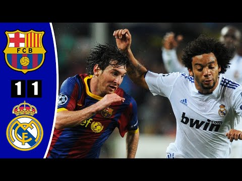 Barcelona vs Real Madrid 1-1 | UEFA Champions League 2010-2011 Semi-Final | Away