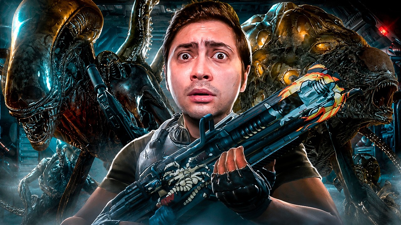 TEM UM XENOMORFO ENTRE NÓS! - ALIENS: FIRETEAM ELITE 2 COM OS AMIGOS