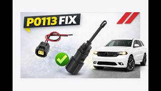 How to Fix P0113 on Dodge Durango | Intake Air Temp Sensor DIY