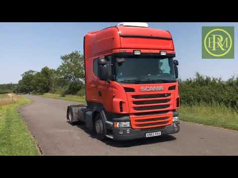 2012 LEFT HAND DRIVE SCANIA R440 SCR 4X2 LOW RIDE TRACTOR UNIT - KN62RXA 1080p