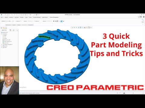 Creo Parametric - 3 Part Modeling Tips and Tricks