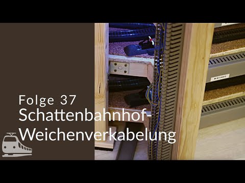 Schattenbahnhof-Weichenverkabelung - #37