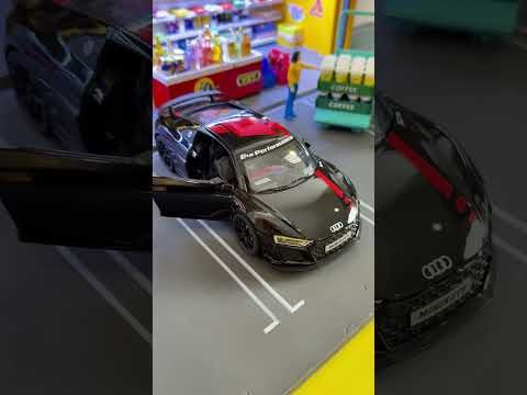 Audi R8 Buying Drinks at the Store | Luxury Experience #AudiR8 #rawmotors  #Car