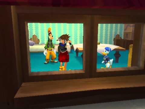 Kingdom Hearts, English cutscene: 86 - Replaced with New Companions - HD 720p