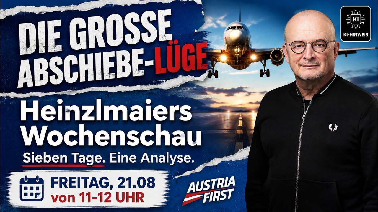 Die große Abschiebe-Lüge: Linke Heuchelei und islamistische Gefahr - Heinzlmaiers Wochenschau