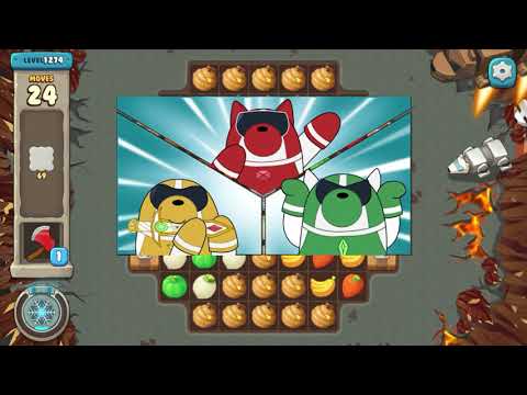 we bare bears match3 repairs lv.1274