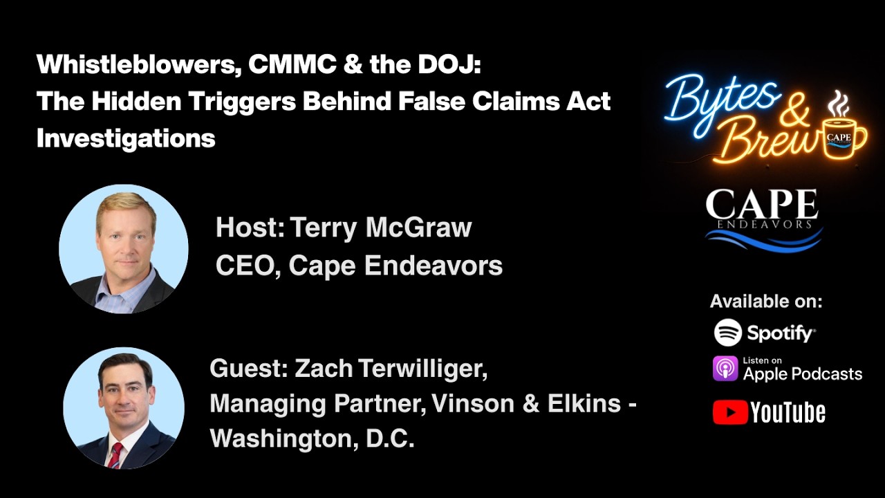 Whistleblowers, CMMC & the DOJ: The Hidden Triggers Behind False Claims Act Investigations