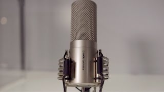 Video thumbnail for Audio-Technica AT5047 - Prolight + Sound 2017 by Sound On Sound magazine