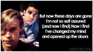 Glee - Help! (Lyrics)