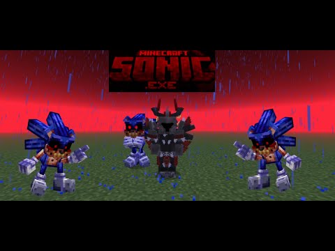 SONIC.x.GAMING - Sonic E.x.E 💀"My New World"💀 Addon For Minecraft Pocket Edition 1.20+
