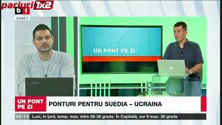 SUEDIA – UCRAINA: Variantă simplă în cotă 1.56!