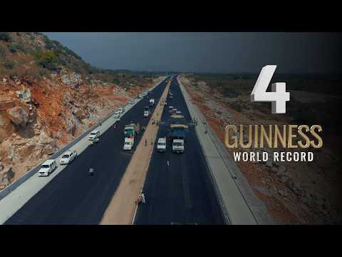 4 Guinness World Record Made In Just 6 Days | Bengaluru Vijayawada Expressway