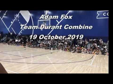 Adam Fox | Team Durant Combine | 19 October 2019