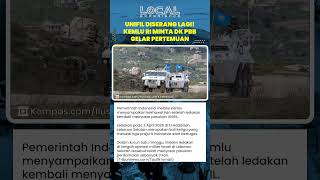 Pasukan UNIFIL Indonesia Diserang Lagi! 3 Prajurit TNI Terluka, Kemlu Minta DK PBB Gelar Pertemuan