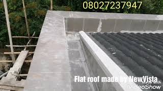 FLAT ROOF WITH PARAPET WALL: Made by NewVista