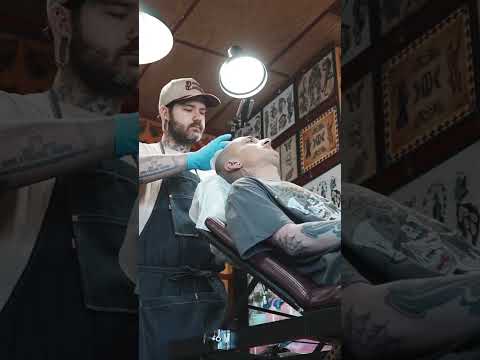 Crazy Head Tat!  #crazyheadtattoo