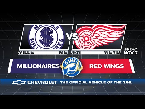 HIGHLIGHTS: Melville Millionaires @ Weyburn Red Wings, Nov. 7, 2025