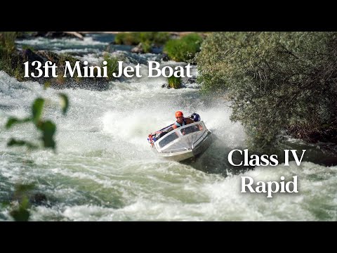 Getting Rowdy on the Mini Jet Boat - Sending a Class IV Rapid