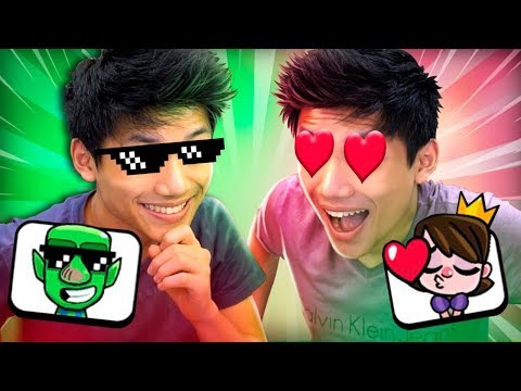 DESBLOQUEEI TODOS OS NOVOS EMOTES!! CLASH ROYALE