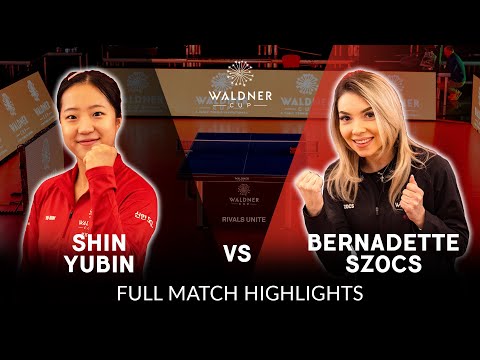 Match 5 | Shin Yubin vs Bernadette Szocs | Day 1 | Waldner Cup 2024 (Full Match Highlights)