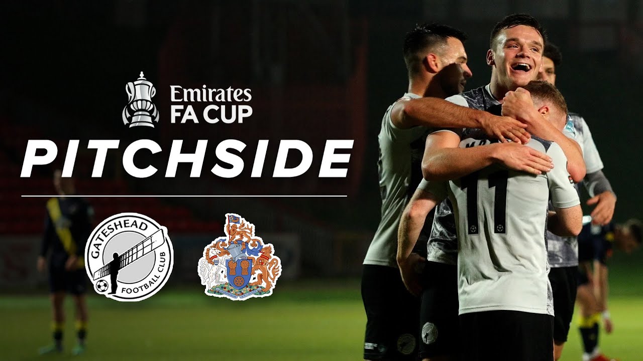 Behind the scenes as Heed make Emirates FA Cup first round 🤩 | Gateshead 2-1 Altrincham | PITCHSIDE