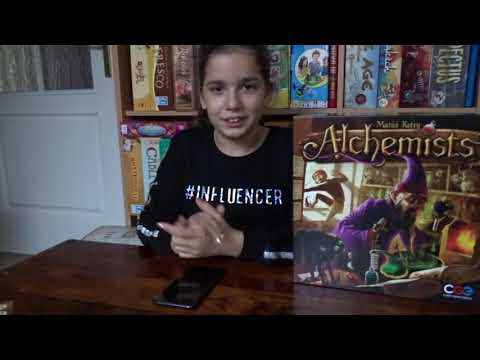 Alchemists társasjáték bemutató - Liza Világa