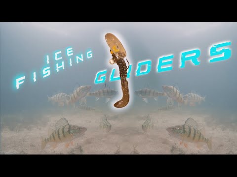 GLIDERS!! Life Like REAL Jigging Motion ICE FISHING BEST Presentation Walleye Jigs?