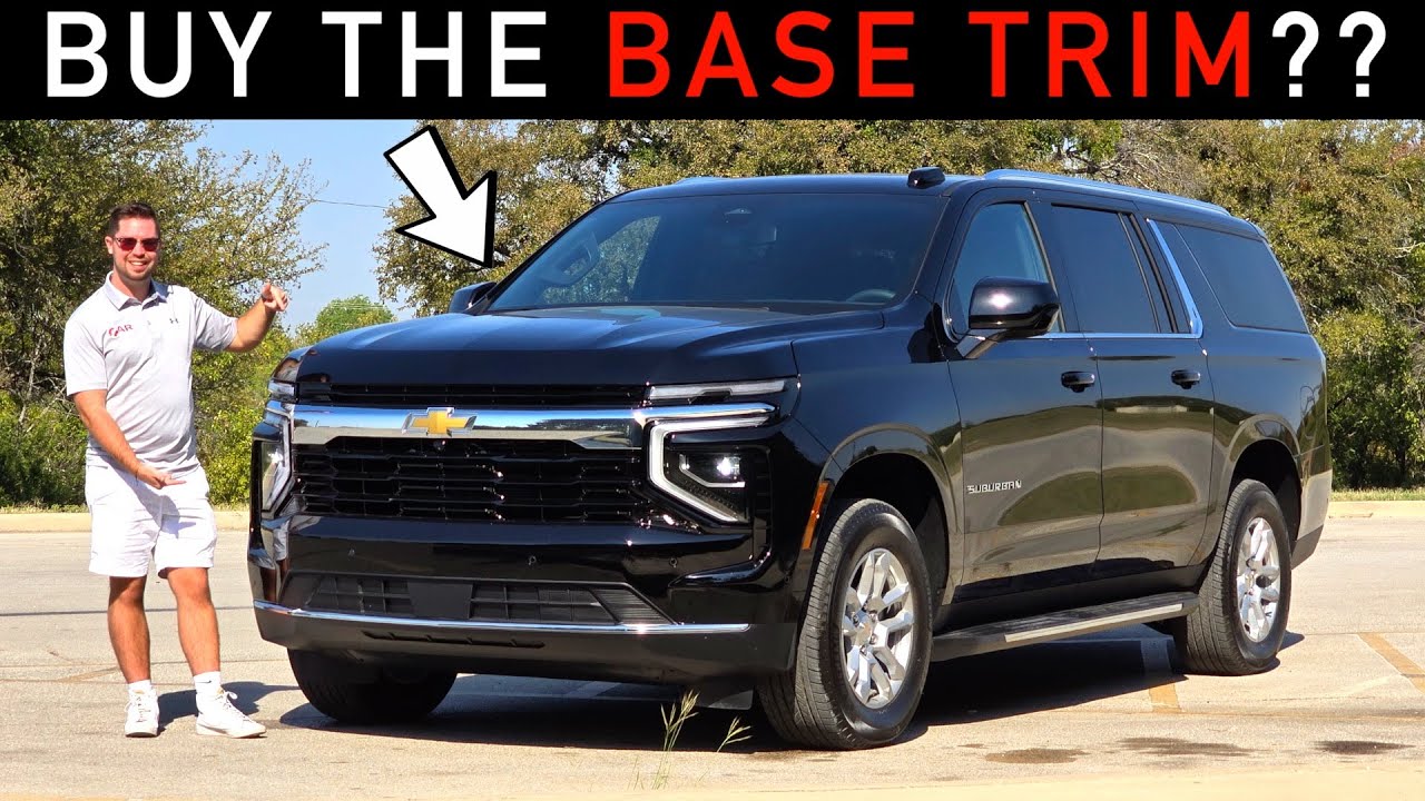2025 Chevy Tahoe LS -- What Does the BASE *9-Passenger* Model Get You??