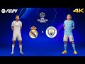 FIFA 23 - Real Madrid vs Man City Ft. Mbappe, Haaland, | UEFA Champions League | Gameplay [4K60]