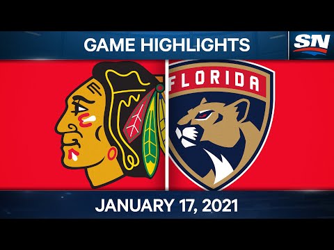 NHL Game Highlights | Blackhawks vs. Panthers - Jan. 17, 2021
