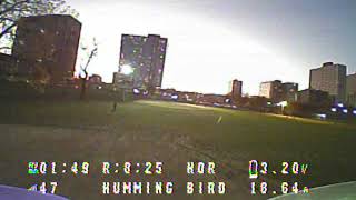 Outdoor FPV with F4 Pro Hummingbird Brushless Whoop