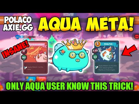 POLACO TRIPLE AQUA COMBO! TOP GLOBAL PLAYS ~ AXIE INFINITY S18