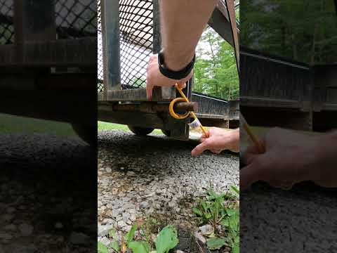 Cheap trailer ramp spring assist.