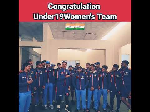 Congratulation Under19 Women's Team #shorts #cricket #shorts