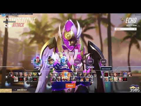 BEEPCHEAP - 40 EIMS - ECHO GAMEPLAY - OVERWATCH 2 SEASON 16