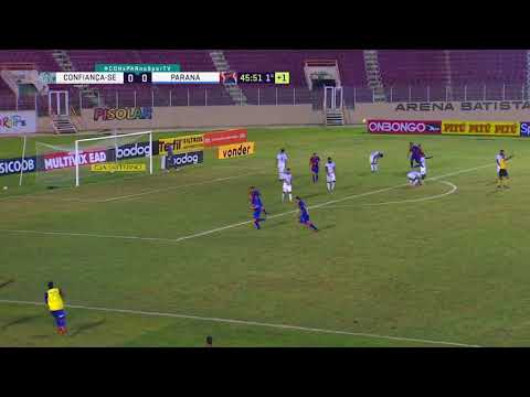 GOL DE RENAN BRESSAN CONFIANÇA 0 × 1 PARANÁ SÉRIE B 2020