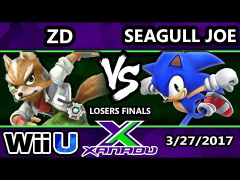 S@X 195 - InC | ZD (Fox) Vs. InC | Seagull Joe (Sonic) - SSB4 Losers Finals - Smash for Wii U