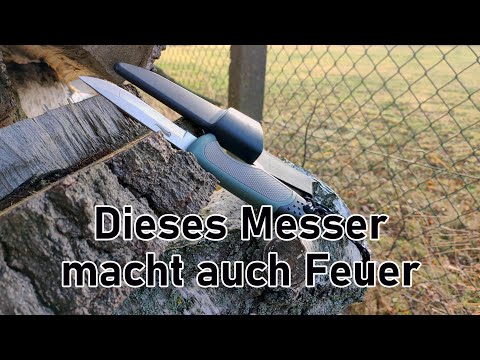 Dieses Messer macht auch Feuer // Outdoorwerkzeug // Equipment Test // Lidl 4,99 Euro