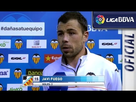 Entrevista | Interview Javi Fuego tras el Valencia CF (2-1) Villarreal CF - HD