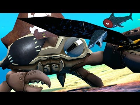 GIANT PIRATE CRAB! - Feed and Grow Fish - Part 73 | Pungence