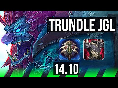 TRUNDLE vs TALIYAH (JGL) | 11/2/16, Legendary | KR Diamond | 14.10