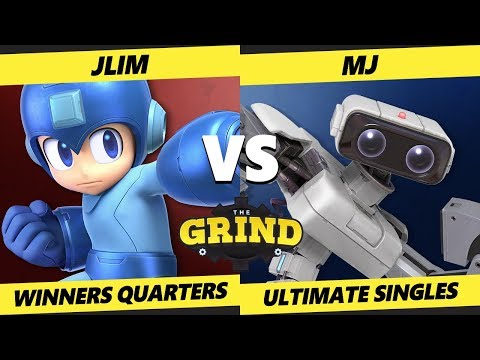 Smash Ultimate Tournament - JLim (Mega Man, Snake) Vs. MJ (ROB) The Grind 97 SSBU Winners Semis