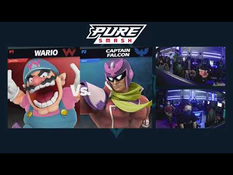 PURE Smash #19 WR1 - lil SlaSh (Wario) vs. Dark Synchron (Falcon)